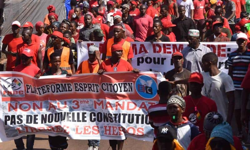 Guinea Protesters