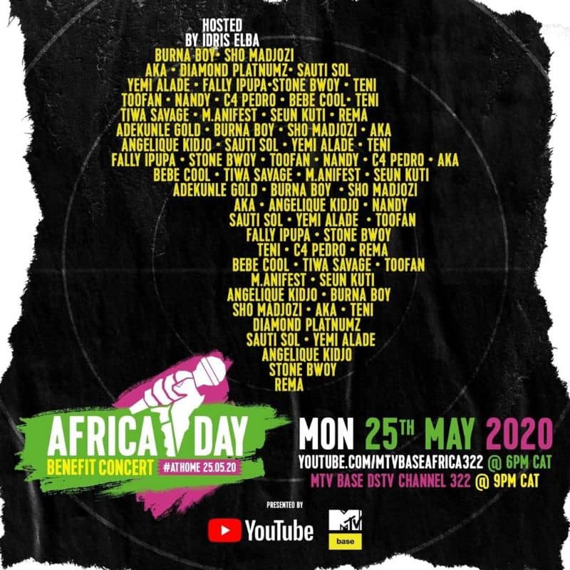 Top Performers Line Up for Africa Day Concert