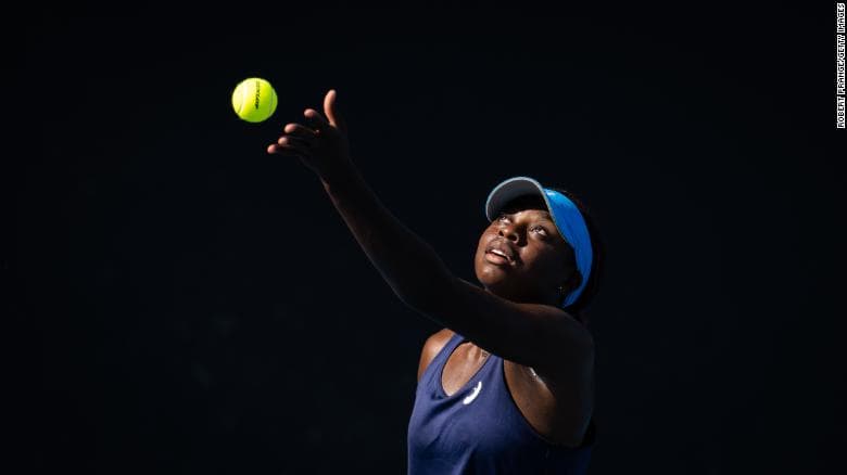 First Kenyan to Reach the Third Round of a Grand Slam in any Singles Event