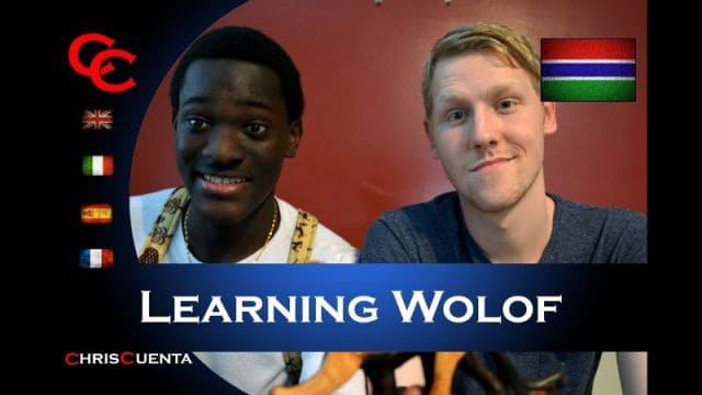 Students practicing French language skills in Senegal with diverse backgrounds.