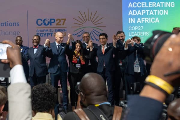 Namibia celebrates $544 million climate finance deal at COP27.