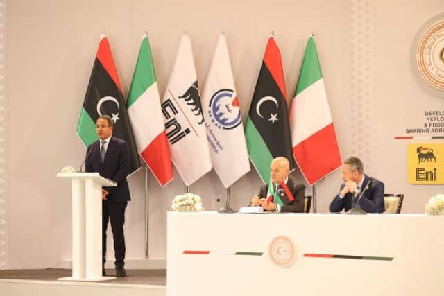 Energy Giant Eni Signed an  billion Gas Deal with Libya’s State-run National Oil Corporation
