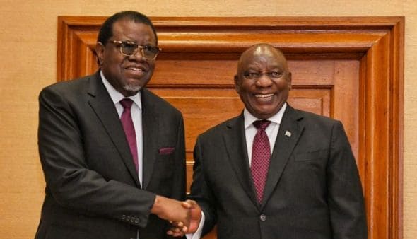 Namibia’s Geingob Doesn’t&nbsp;Support Decision to Arrest Russian President Vladimir Putin