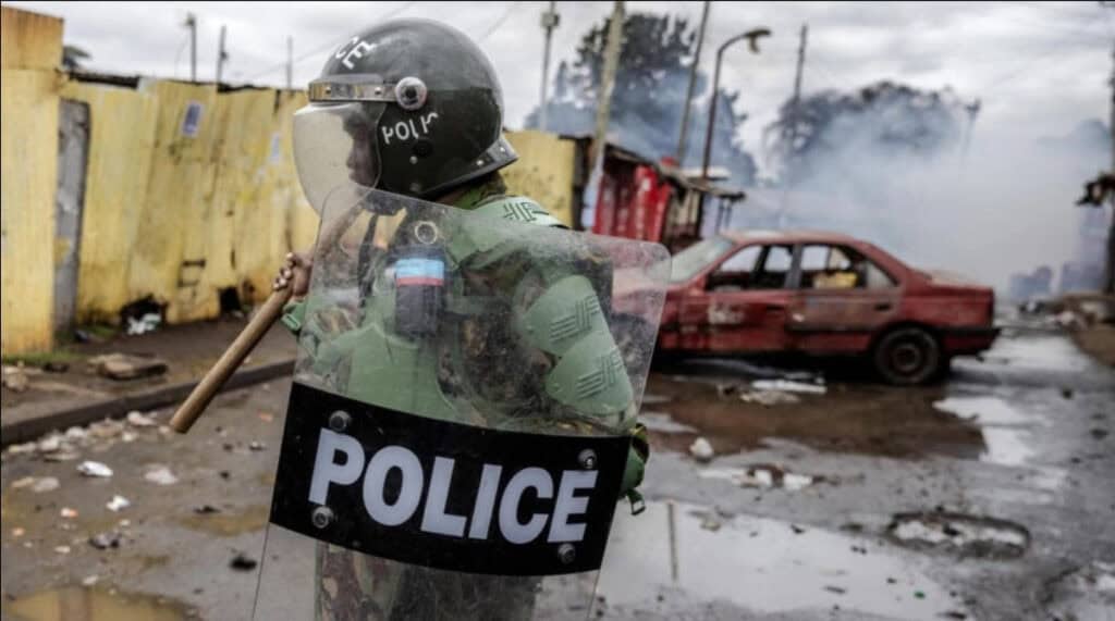 Kenyan Police Force Departs for Haiti on Peacekeeping Mission
