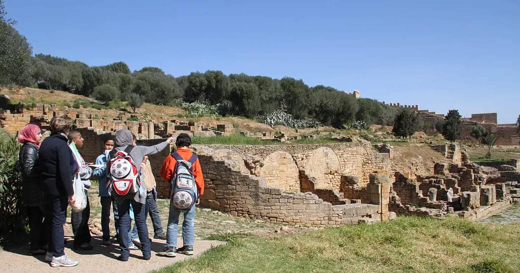 Moroccan Exhibition Showcases Artifacts from the Ancient Port City of Chellah