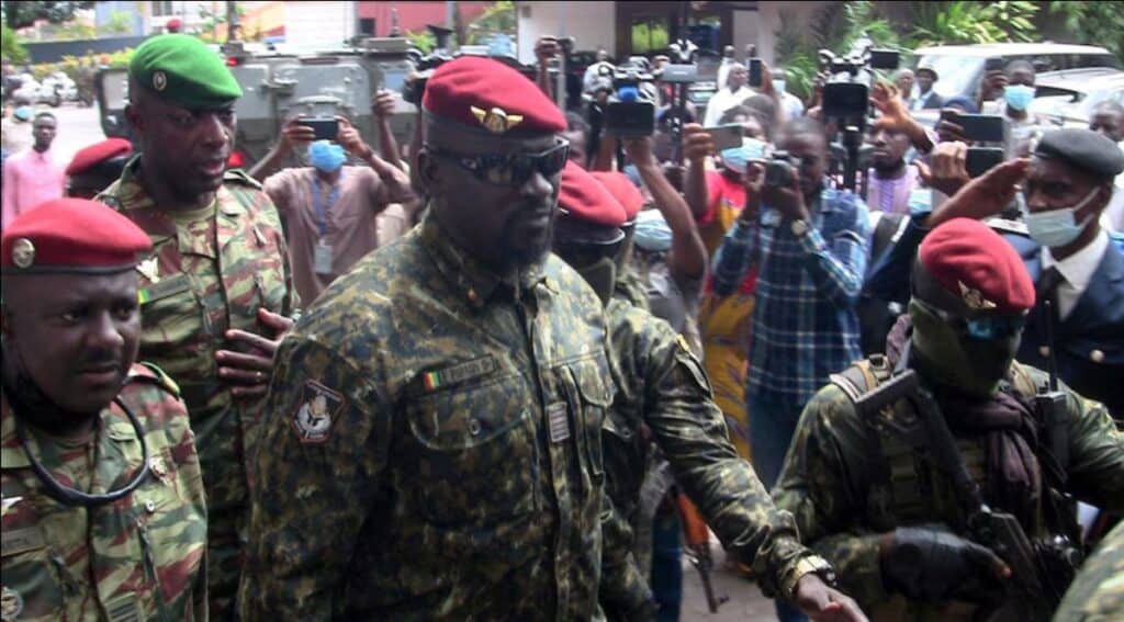 Guinean Opposition Demands Civilian Rule by January 1 Guinean Opposition Demands Civilian Rule by January 1