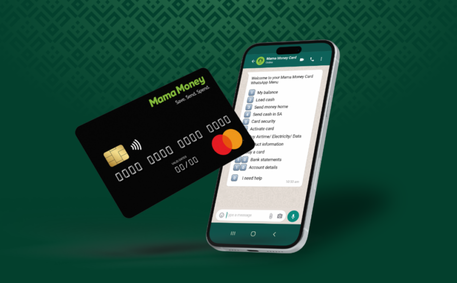 Mama Money Launches WhatsApp Powered Bank Card Available At Pick N Pay ...