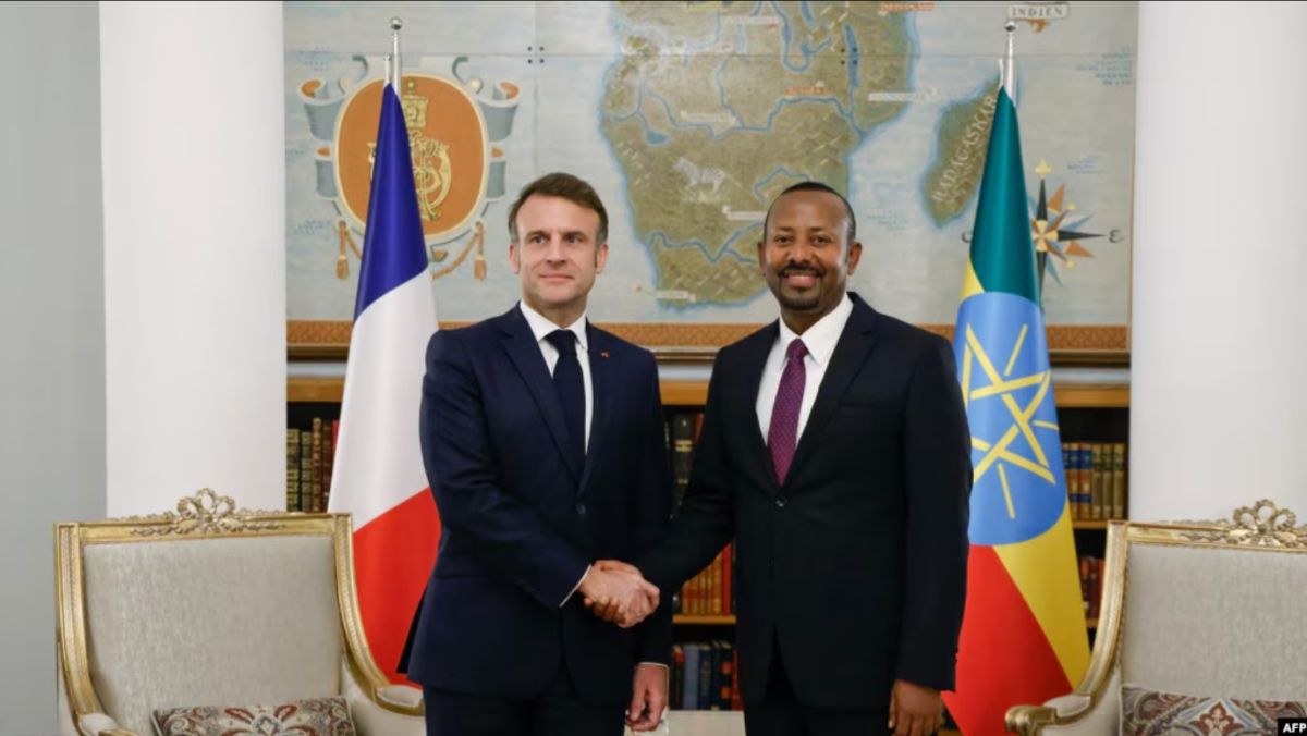 Macron Backs Ethiopia-Somalia Talks on Red Sea Access