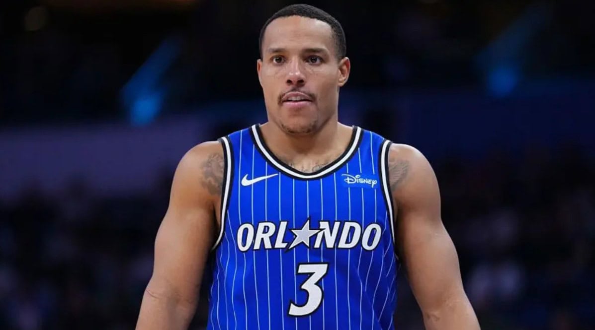 African basketball player wearing Orlando jersey during Berlinale 2026 event.