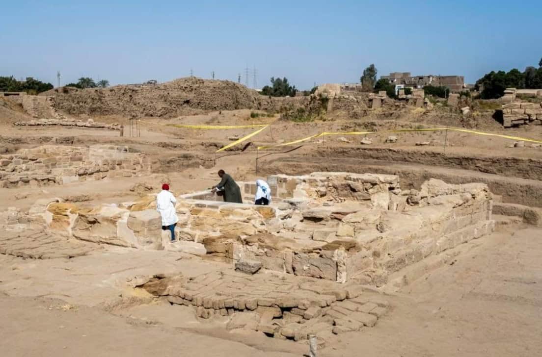 Archaeologists explore ancient ruins in Africa, highlighting historical preservation.