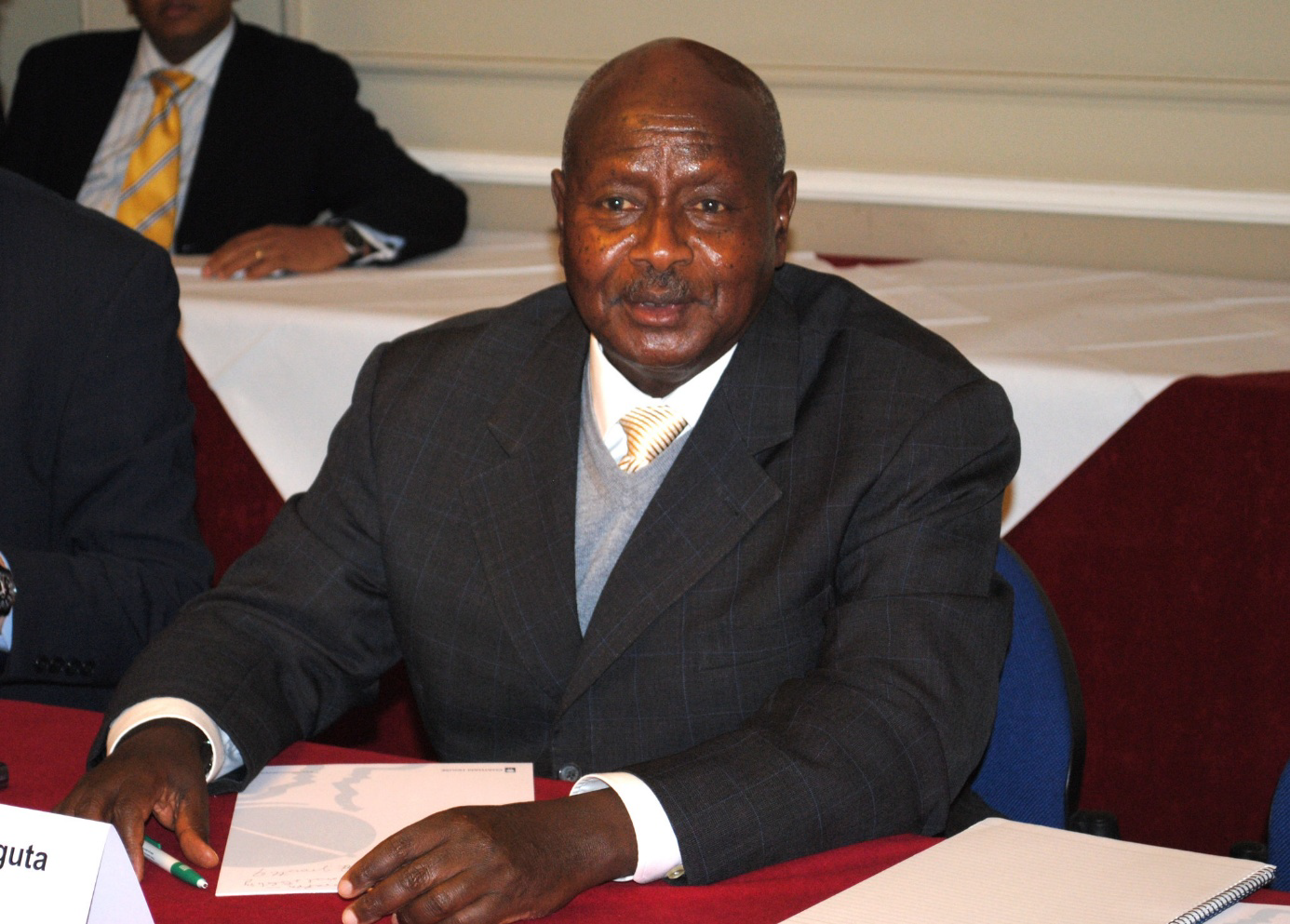 Ugandan President Yoweri Museveni.