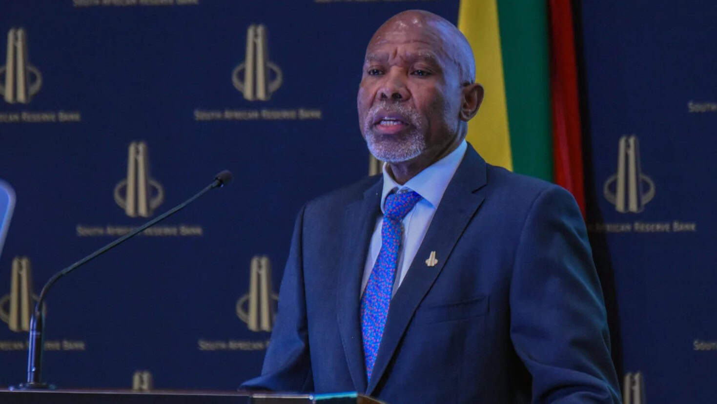 South African Reserve Bank official addressing financial reforms.