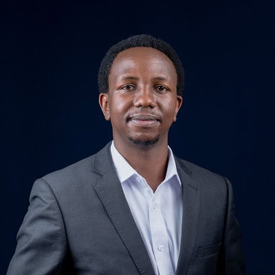 Kenyan banking professional emphasizing threat intelligence and security compliance.