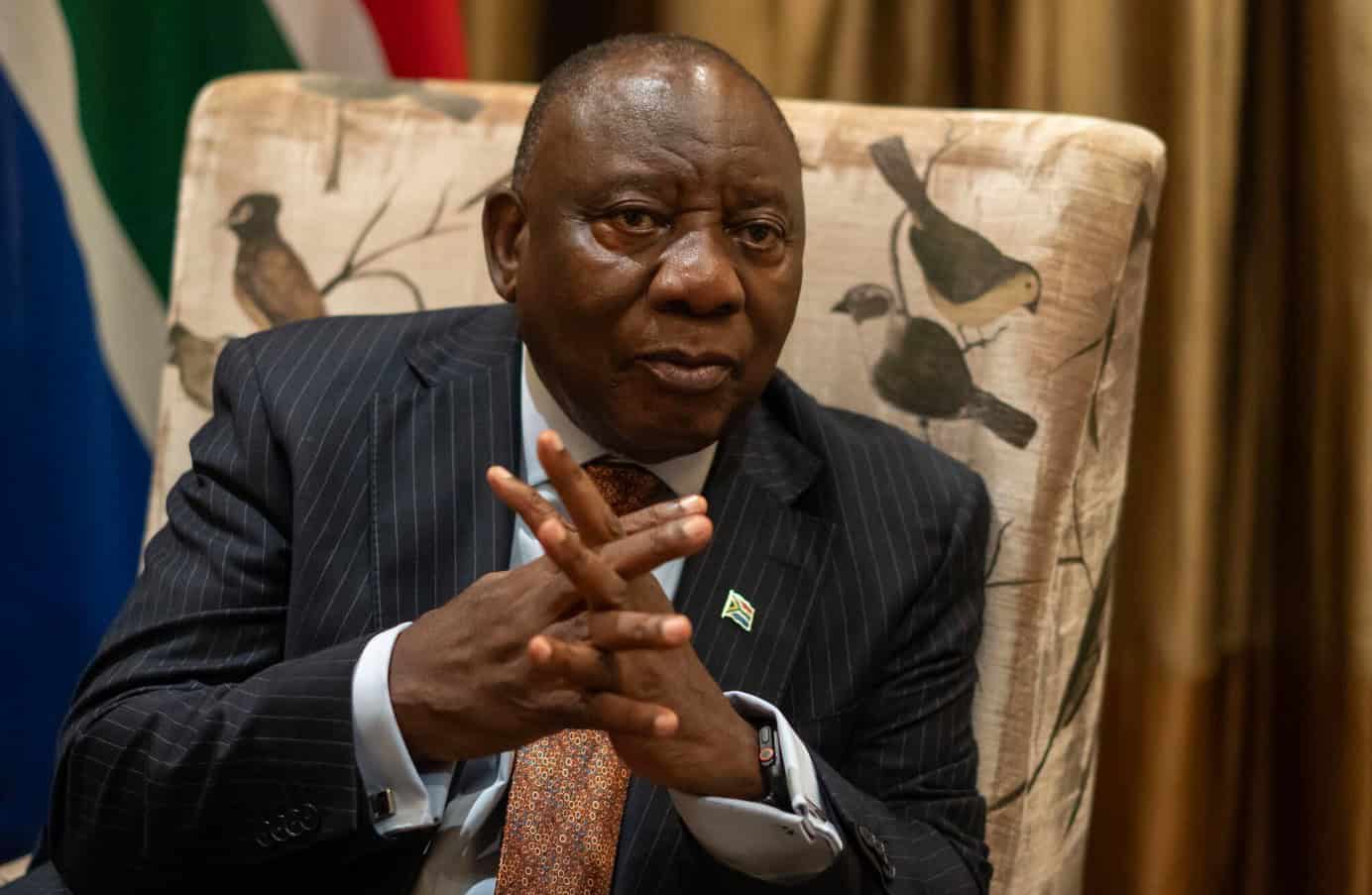 Ramaphosa interview