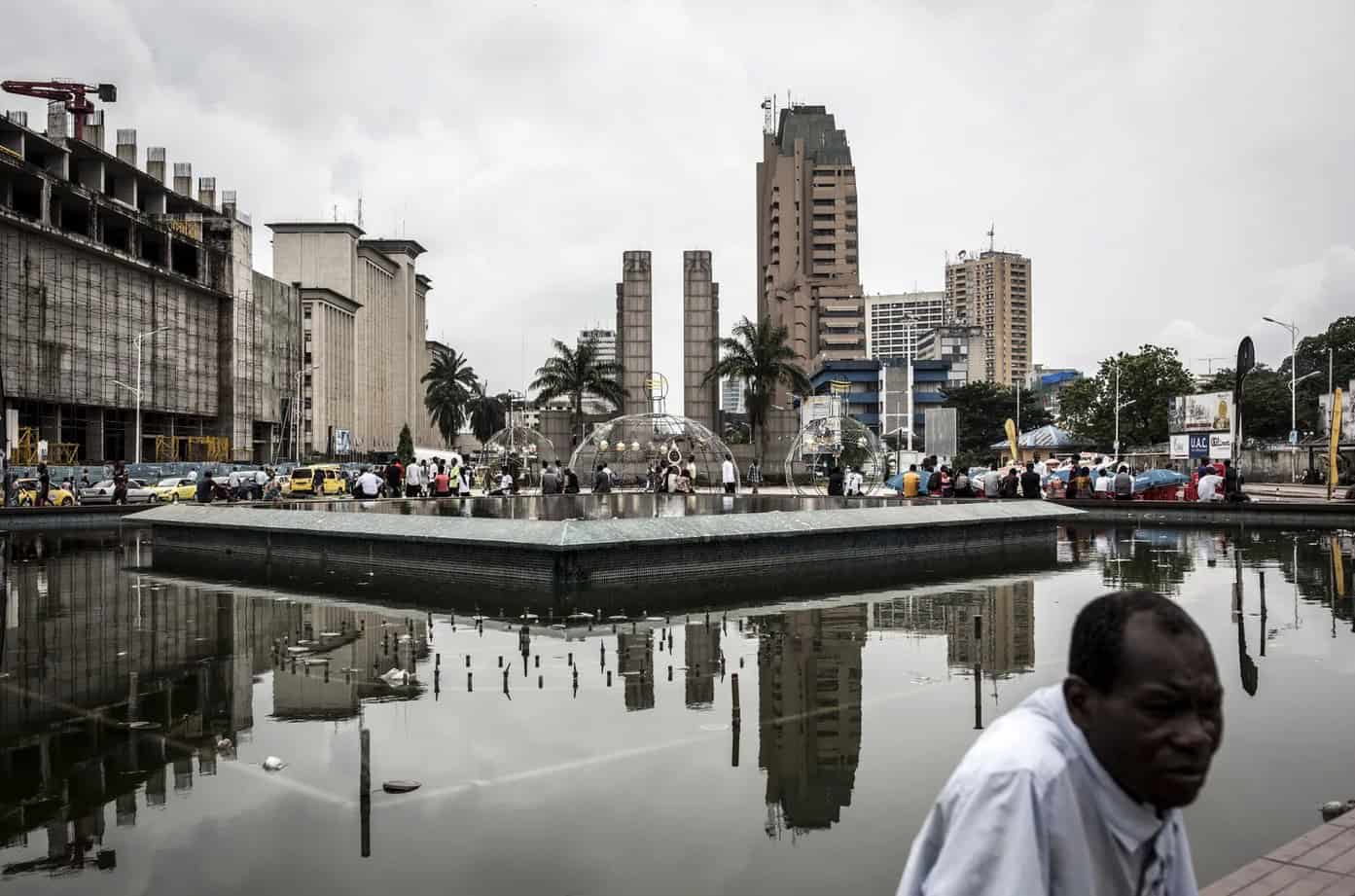 Nairobi city skyline with skyscrapers and urban landscape in Kenya.