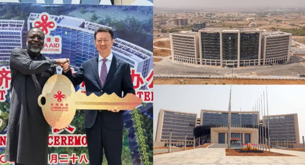 China completes landmark ECOWAS headquarters