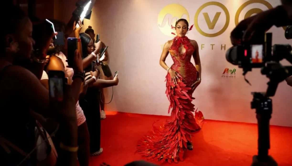 Dramatic fashion steals attention at African film awards