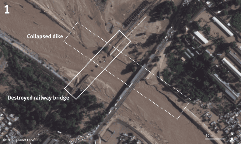 Flood survivors in Angola face harsh conditions following dike collapse and railway bridge destructi.