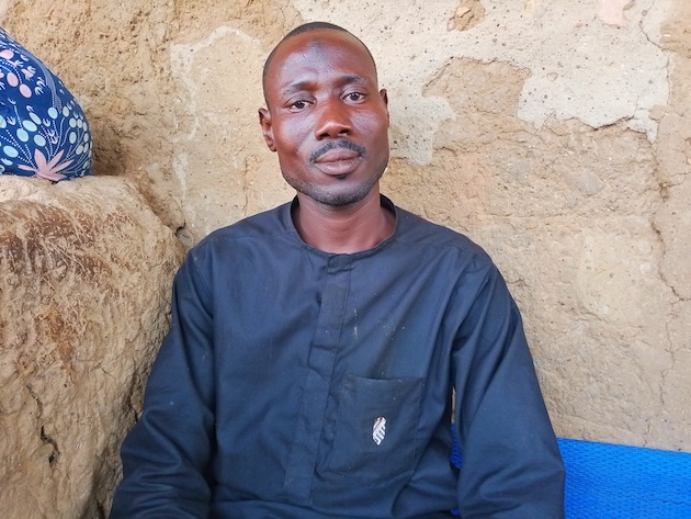 Shafiu Ladan one of the farmers who participated in the tree planting project in Garbadu Zamfara state