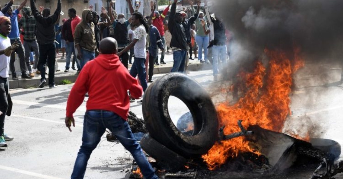 South Africa is moving in the opposite direction