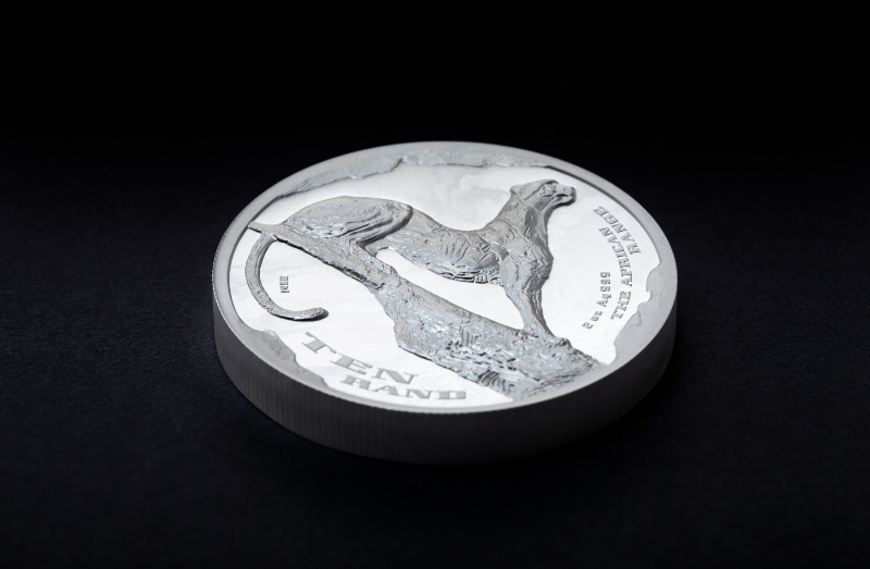 The African Range 2oz Silver Proof Coin 1