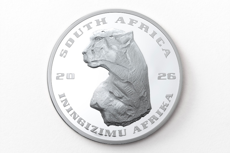 The African Range 2oz Silver Proof Coin obverse 1