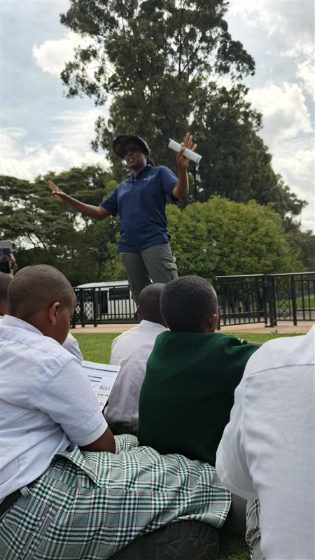 Reclaiming Forgotten Histories: The Commonwealth War Graves Commission’s Educational Activities in Kenya 6 students at nairobi war cemetery