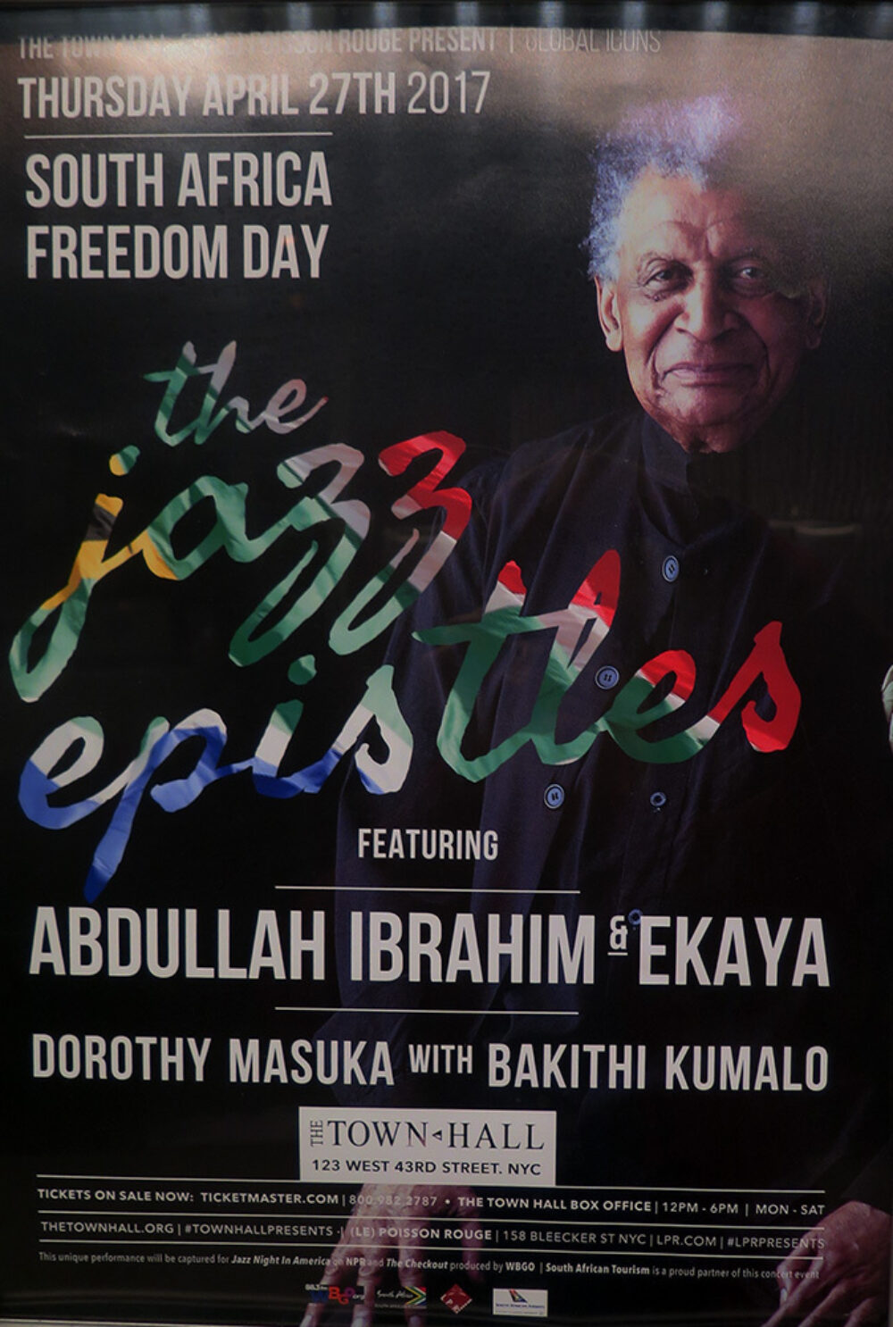 Abdullah Ibrahim 2017 poster