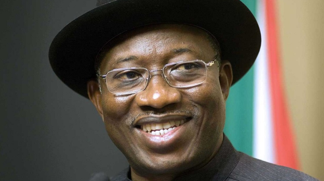 Former Nigerian president Jonathan