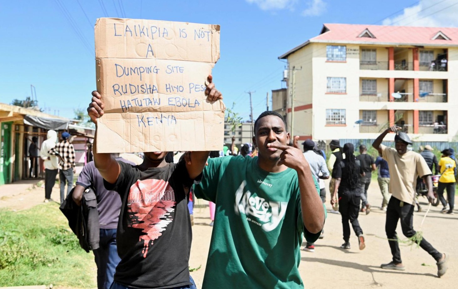 Kenyan protesters 1