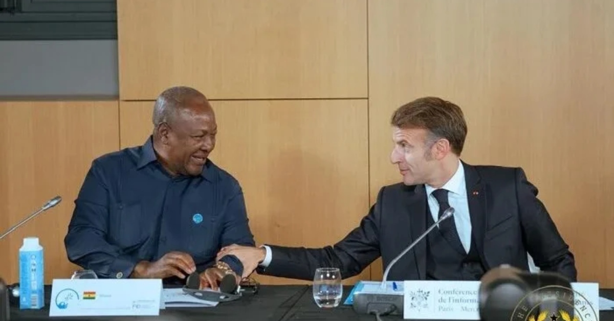 Macron Supports Ghana