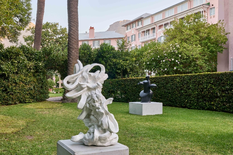 Mount Nelson x Goodman Gallery Ghada Amer Photography by Anthea Pokroy