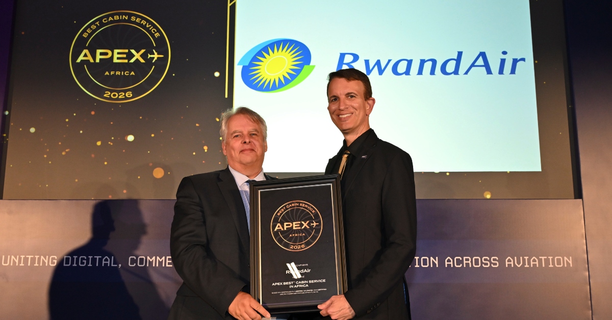 Rwandair Wins Best Cabin Service In Africa